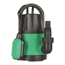BOMBA SUMERGIBLE DE DRENAJE ROWA MODELO DRAIN Q 400-F - 0,5 HP - PARA AGUAS LIMPIAS - 220V