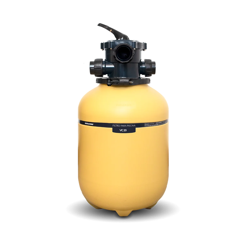 FILTRO VULCANO MODELO VC-20 SOPLADO - PISCINAS HASTA 35.000 LTS