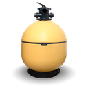 FILTRO VULCANO MODELO VC-100 SOPLADO - PISCINAS HASTA 130.000 LTS