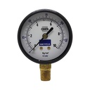 MANÓMETRO BEYCA 63MM ESTANDAR 0-10KG ROSCA INF. 1/4 BSPT