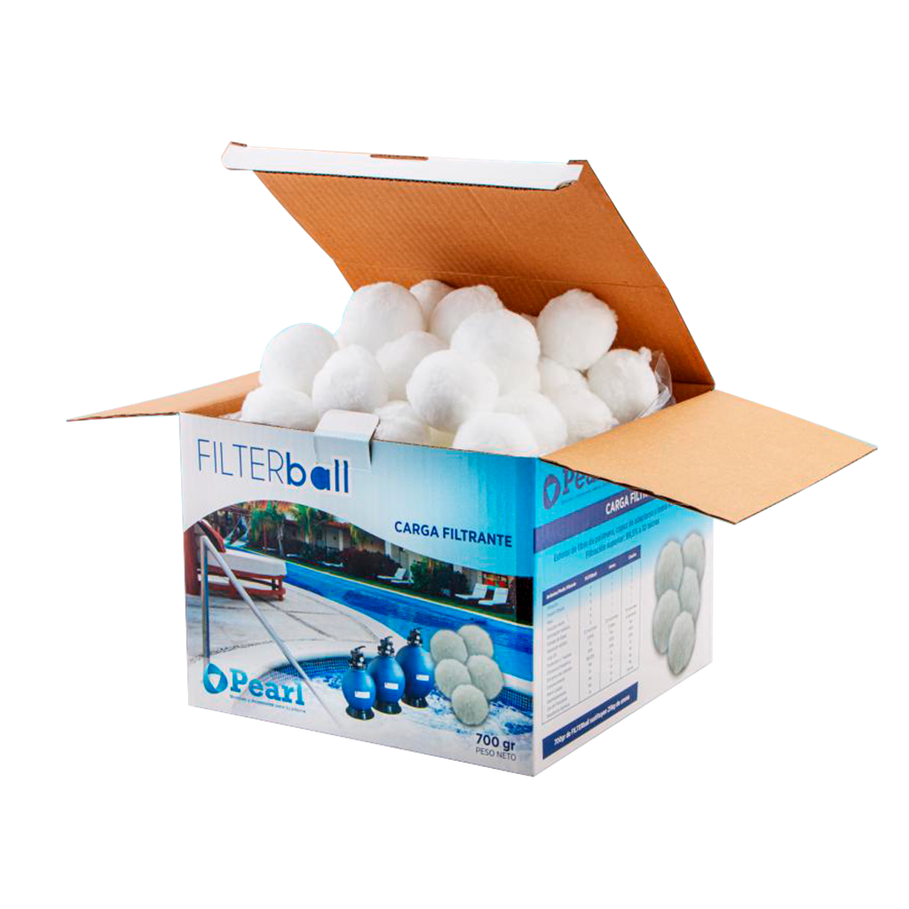 POMPONES FILTRANTES PEARL - 1 UNIDAD - PARA FILTRO FS-40