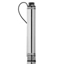 BOMBA SUMERGIBLE DE POZO PLUVIUS 4 PULGADAS MODELO SUM PP ARRANQUE DIRECTO - 1,5 HP - 97 MTS