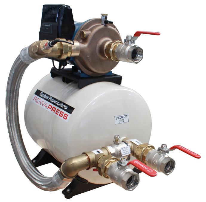 [0005-0719] BOMBA PRESURIZADORA ROWA MODELO MAXFLOW 327 HASTA 8 CONSUMOS Y 24 VALVULAS - TANQUE ELEVADO Y CISTERNA