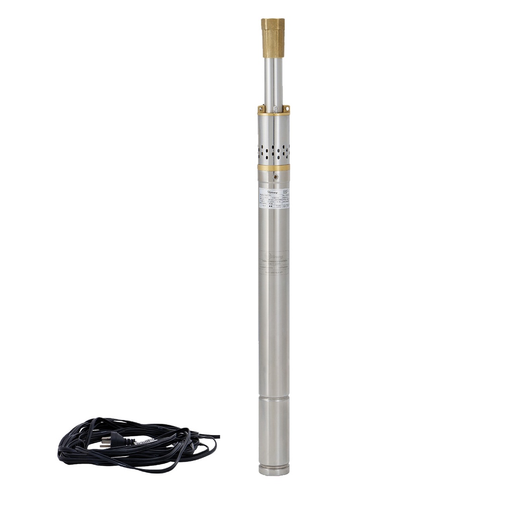 [3.EB.3.0200.M] BOMBA SUMERGIBLE DE POZO MOTORARG 2 PULGADAS MODELO BMT 200 DE ARRANQUE DIRECTO - 0,75 HP - 70 MTS - 220V