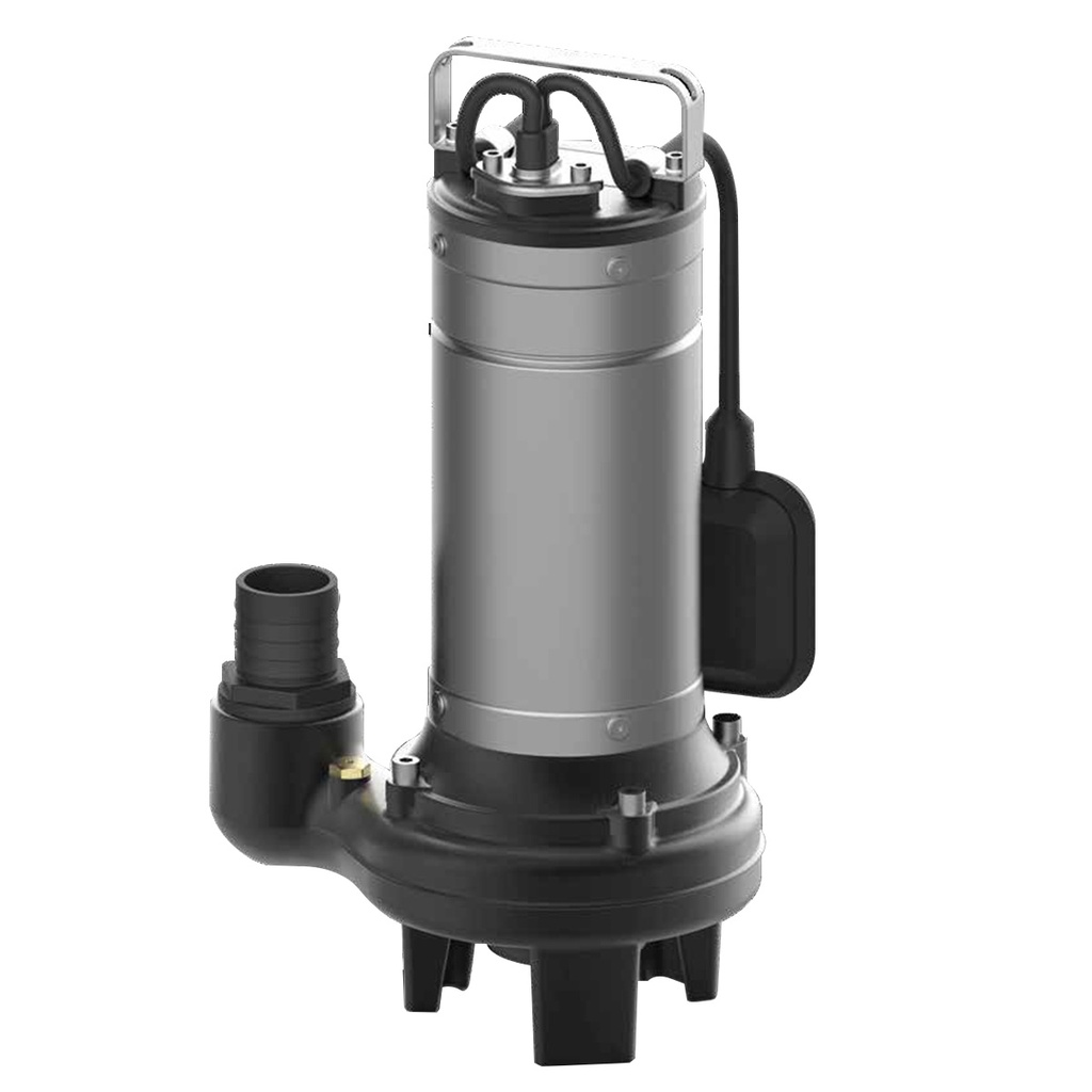 [G.DT.3.0013.M] BOMBA SUMERGIBLE DE DRENAJE CLOACAL MOTORARG MODELO DRT 1300 M - 1,5 HP - CON CUCHILLA - 220V (DISCONTINUADA)