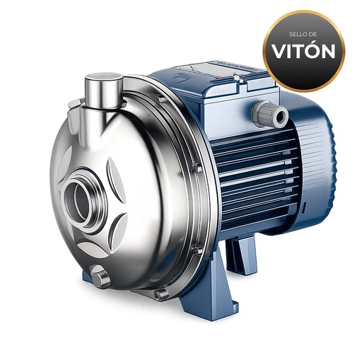 [I.CI.1.V010.M] BOMBA CENTRIFUGA PEDROLLO MODELO CPm 158-ST4 (VOLUTA INOX) 1 HP - ELEVA 36,5 MTS - 220V - SELL MEC. VITON