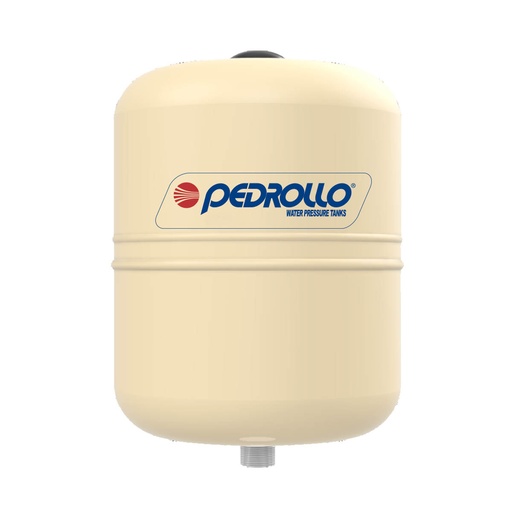 [V.PE.Z.0018.V] TANQUE HIDRONEUMATICO PEDROLLO 18 LTS VERTICAL - ROSCA INOXIDABLE