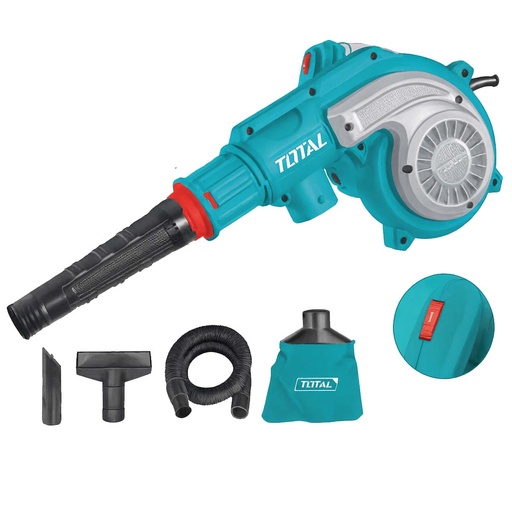 [VSAI0801M] Soplador Aspirador INDUSTRIAL 800W TOTAL Modelo TB8036-4