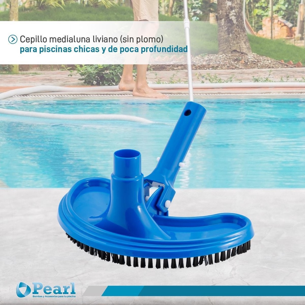 LIMPIAFONDO PEARL MODELO MEDIALUNA LIVIANO