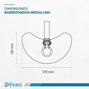 LIMPIAFONDO PEARL MODELO MEDIALUNA LIVIANO