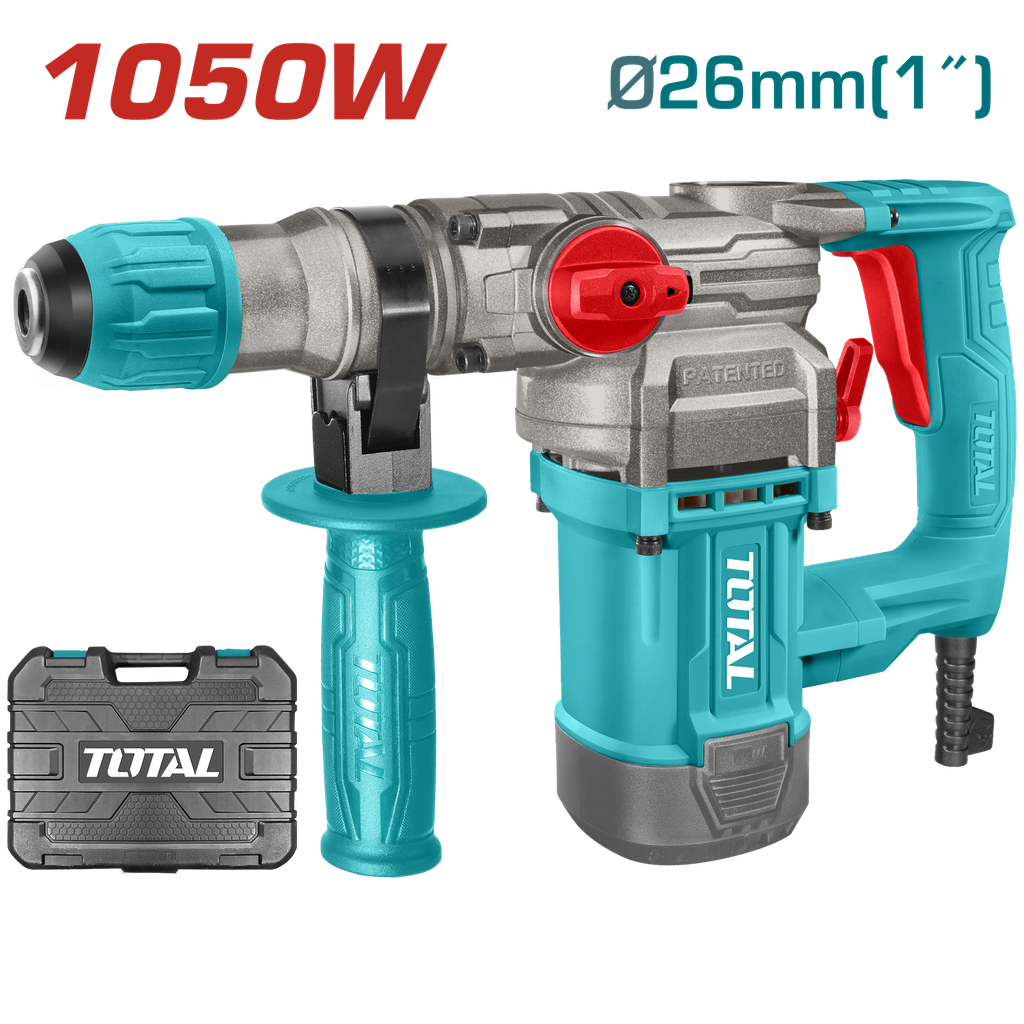 Rotomartillo SDS PLUS 1050W INDUSTRIAL TOTAL TH110266-4