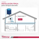 BOMBA PRESURIZADORA MOTORARG MODELO TIP 1 HASTA 2 CONSUMOS - TANQUE ELEVADO