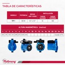 BOMBA PRESURIZADORA MOTORARG MODELO TIP 1 HASTA 2 CONSUMOS - TANQUE ELEVADO