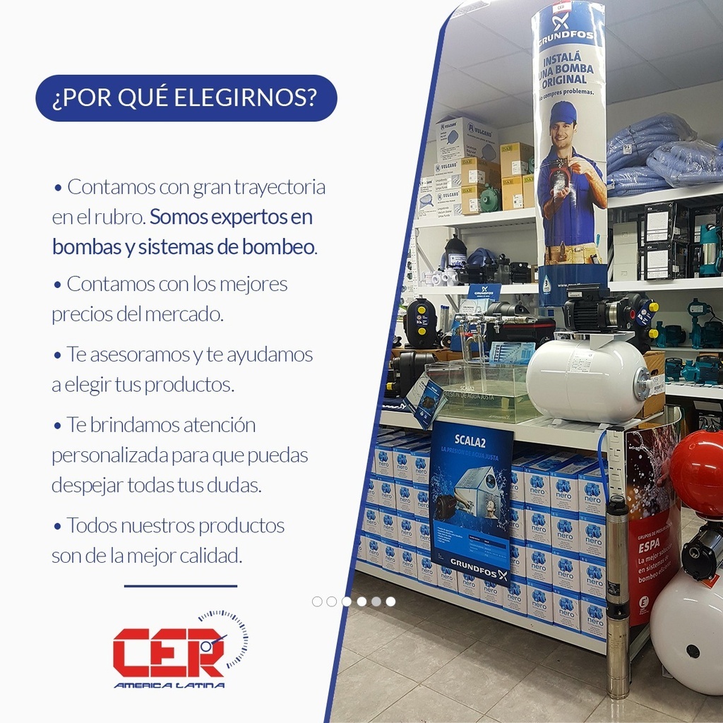 BOMBA CENTRIFUGA BRIDADA MOTORARG MODELO BCM 335N - 3,5 HP - ELEVA 46 MTS - 380V