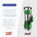 BOMBA SUMERGIBLE ROWA RW DRAIN 800 PLUS 220V AR