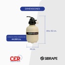 FILTRO DE PISCINA SIBRAPE MODELO BR-40 - PISCINAS HASTA 44.000 LTS - CON MANÓMETRO