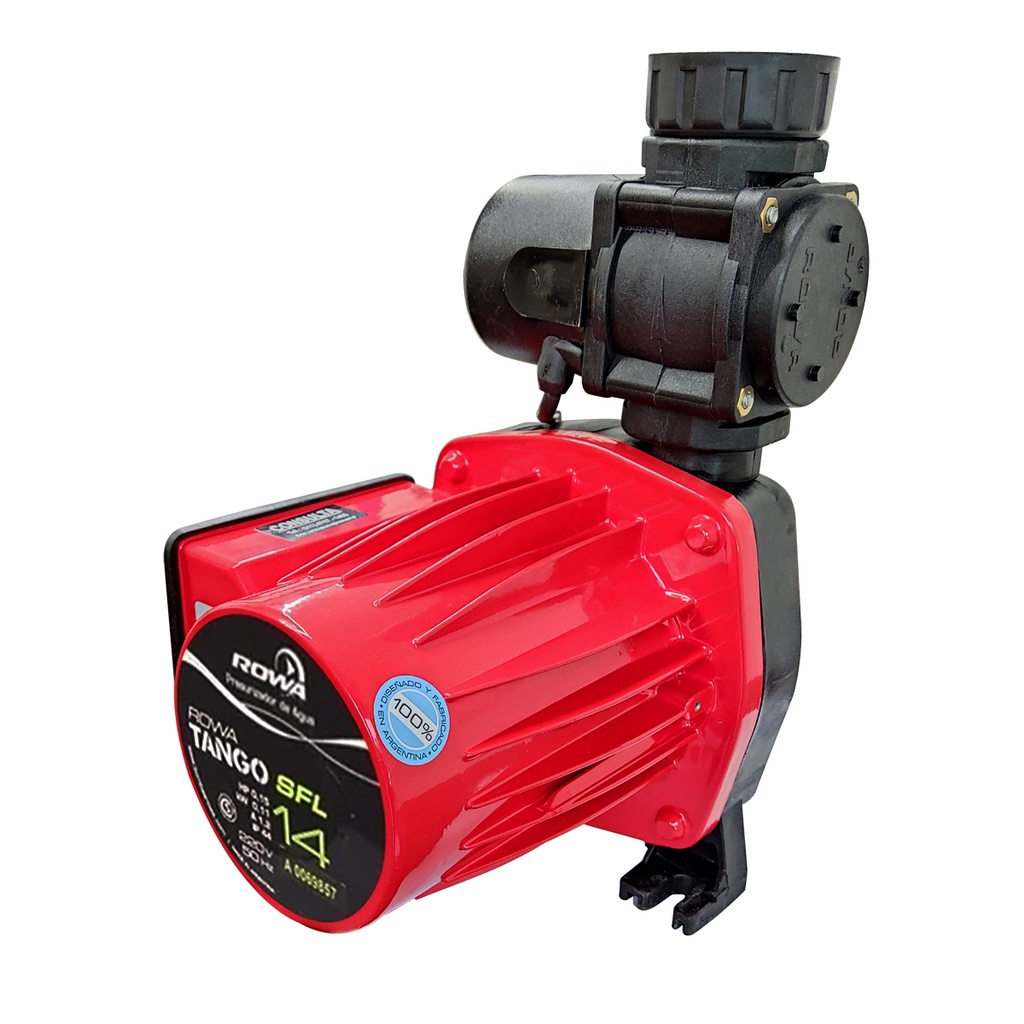 BOMBA PRESURIZADORA ROWA MODELO TANGO SFL 14 HASTA 3 CONSUMOS - TANQUE ELEVADO
