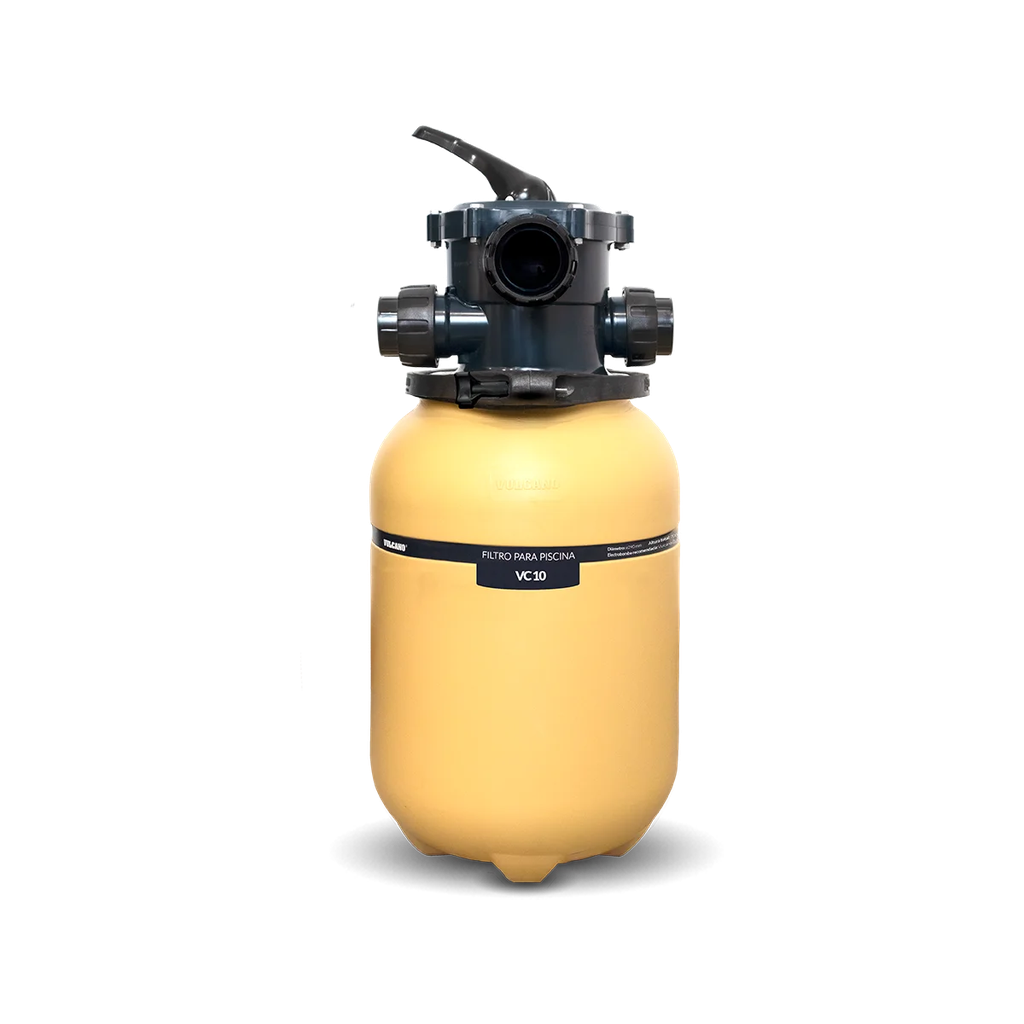 FILTRO VULCANO MODELO VC-10 SOPLADO - PISCINAS HASTA 20.000 LTS
