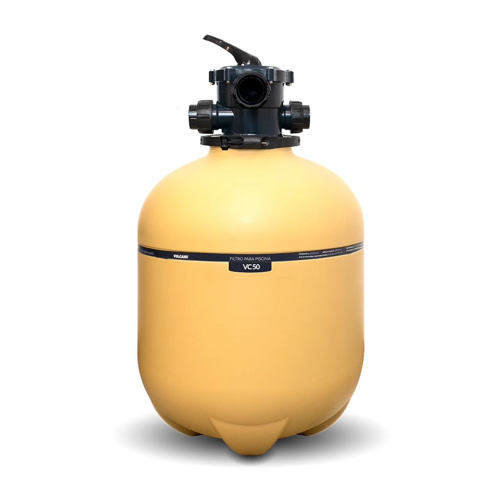 FILTRO VULCANO MODELO VC-50 SOPLADO - PISCINAS HASTA 90.000 LTS
