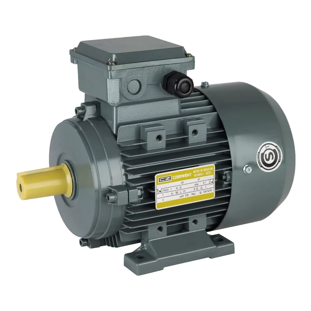 MOTOR CZERWENY MODELO 1AL-132S-4 - 1500V - 7.5 HP - TRIFASICO