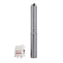 BOMBA SUMERGIBLE DE POZO MOTORARG 4 PULGADAS MODELO SUB4 150 M CON TABLERO - 1,5 HP - 85 MTS - 220V