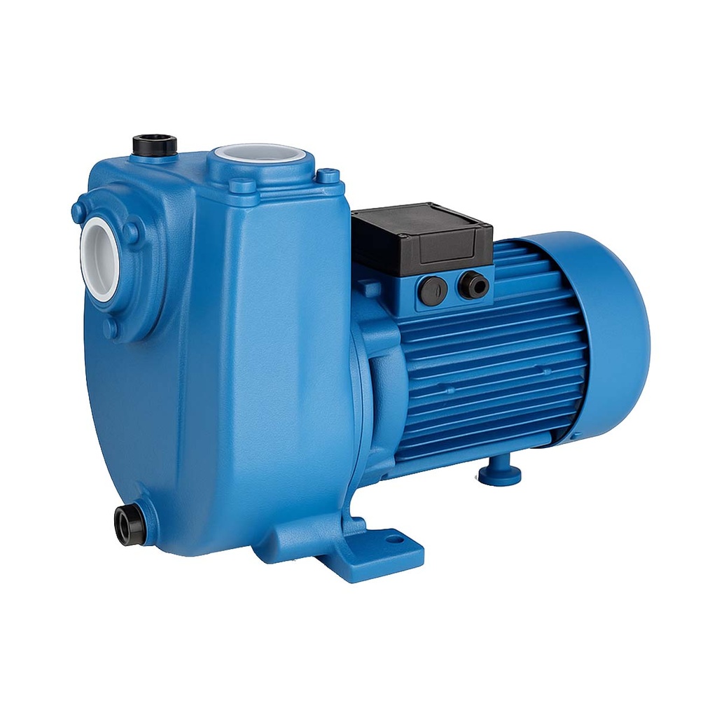 BOMBA CENTRIFUGA AUTOCEBANTE IMPULSOR ABIERTO MOTORARG MODELO BAT 150T - 1,5 HP - ELEVA 17 MTS - 380V