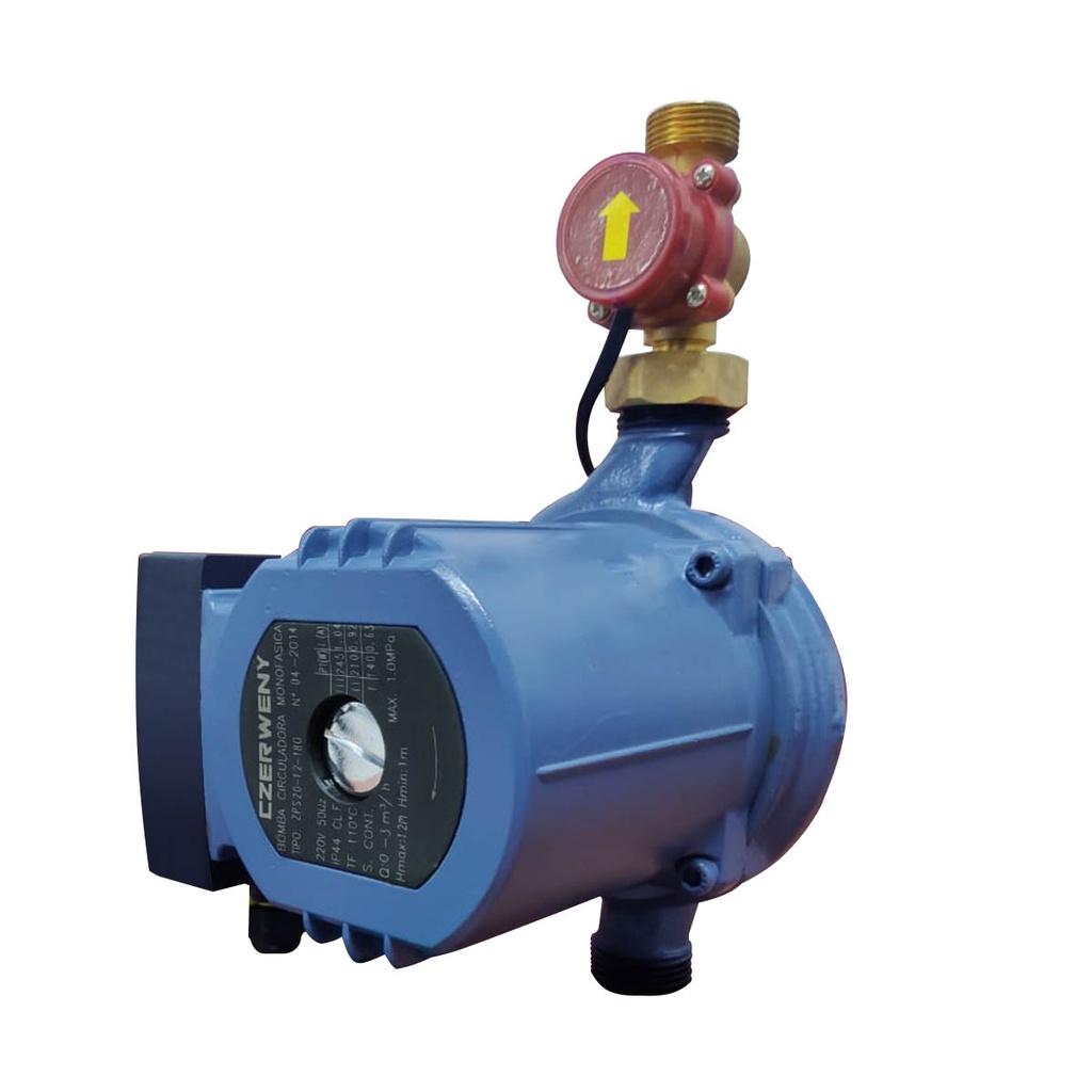 BOMBA PRESURIZADORA CZERWENY MODELO BPR 20-12-180 HASTA 4 CONSUMOS - TANQUE ELEVADO