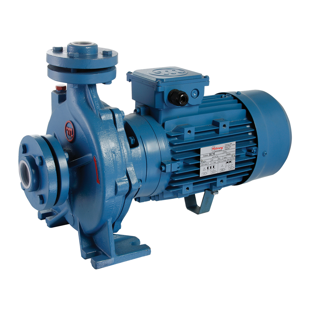 BOMBA CENTRIFUGA BRIDADA MOTORARG MODELO BCM 455N - 5,5 HP - ELEVA 35 MTS - 380V