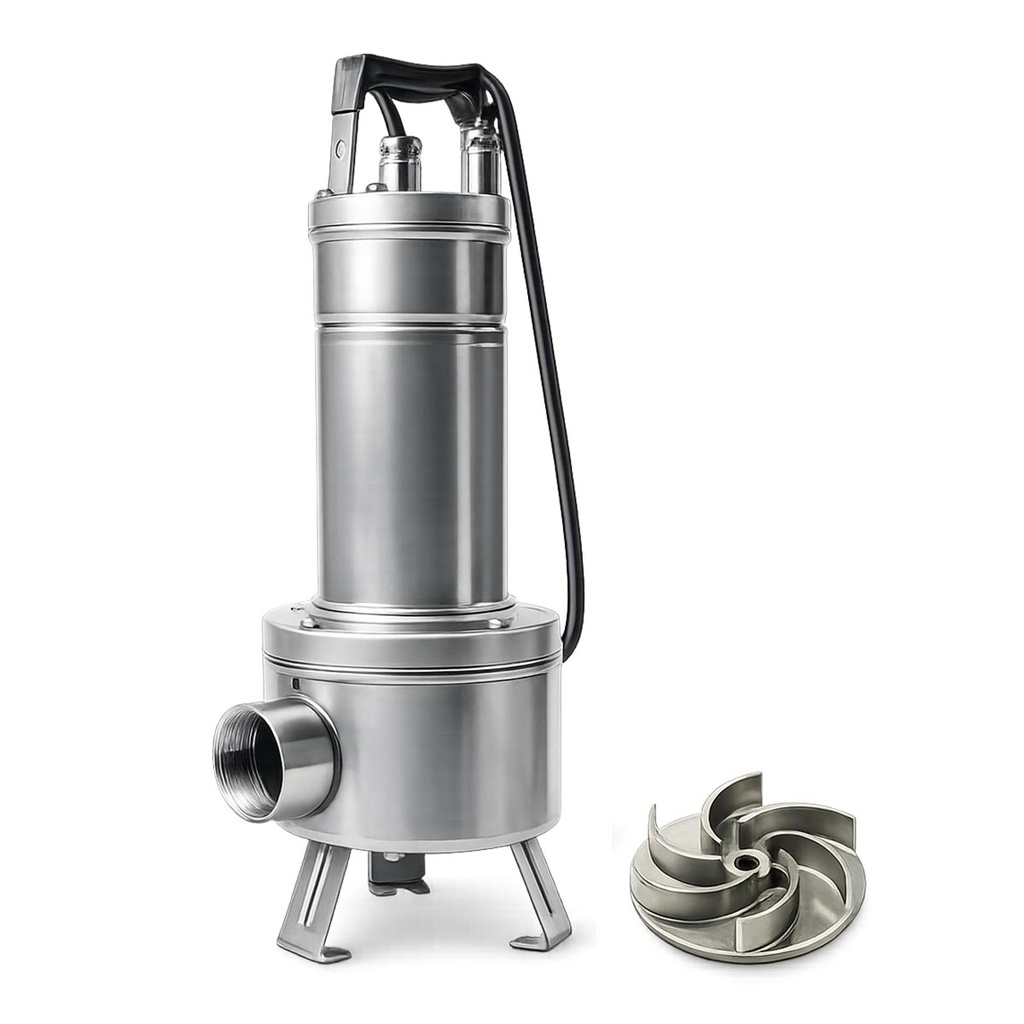 BOMBA SUMERGIBLE CLOACAL DAB MODELO FEKA VS 1200 T-NA - 1,6 HP - 380V