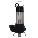 BOMBA SUMERGIBLE DE DRENAJE CLOACAL MOTORARG MODELO DRV 1100 T - 1,5 HP - 380V