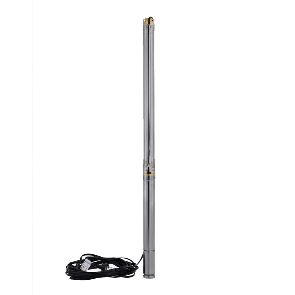 BOMBA SUMERGIBLE DE POZO VASSER 2 PULGADAS MODELO BS2-40 DE ARRANQUE DIRECTO - 0,25 HP - 22 MTS - 220V