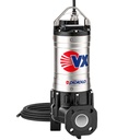 BOMBA SUMERGIBLE DE DRENAJE CLOACAL VORTEX PEDROLLO MODELO VX 75/65 - 7,5 HP - 380V
