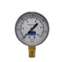 MANÓMETRO BEYCA 63MM. ESTANDAR 0-10KG/CM2 ROSCA INF. 1/4 BSPT VISOR POLICARBONATO.