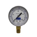 MANÓMETRO BEYCA 63MM. ESTANDAR 0-20KG/CM2 ROSCA INF. 1/4 BSPT VISOR POLICARBONATO.