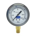 MANÓMETRO BEYCA 63MM INOX-BRONCE 0-150KG. ROSCA INF. 1/4 NPT
