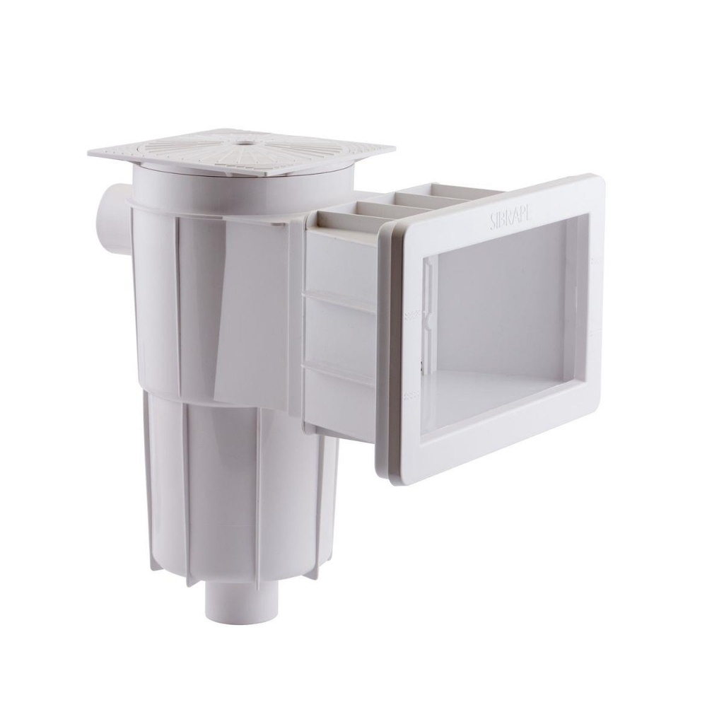SKIMMER PEARL MODELO HORMIGON BOCA GRANDE 300 MM CUELLO REGULABLE