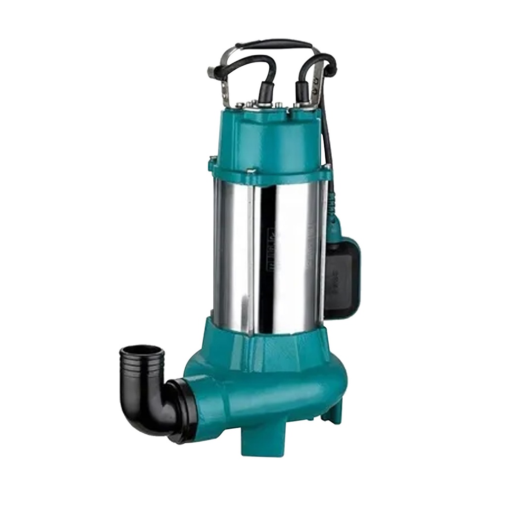 BOMBA SUMERGIBLE DE DRENAJE CLOACAL LEO MODELO XSP14-7/1.1 - 1,5 HP - CON CUCHILLA - 220V