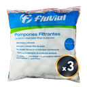 Pompones Filtrantes Fluvial 3 Unidades