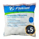 Pompones Filtrantes Fluvial 5 Unidades