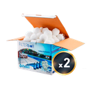 POMPONES FILTRANTES PEARL - 2 UNIDADES - PARA FILTRO FS-50