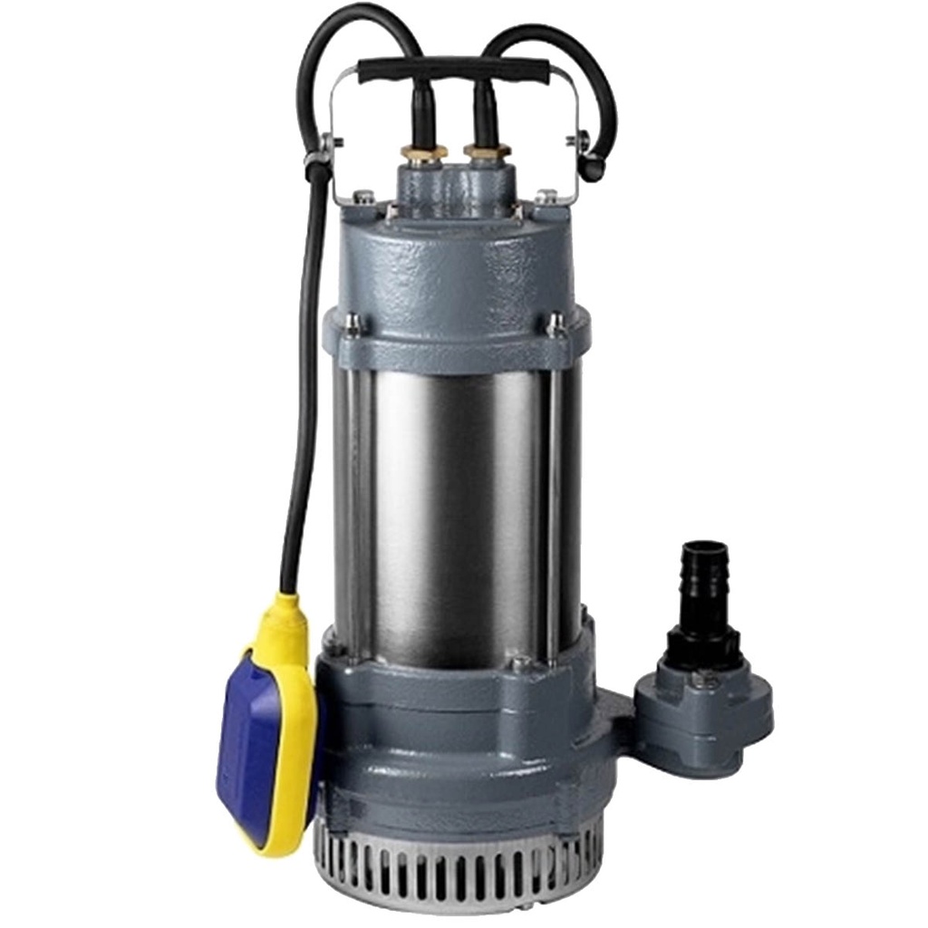 BOMBA SUMERGIBLE DE DRENAJE CZERWENY MODELO QDX 750HF - 1 HP - PARA AGUAS CLARAS - 220V
