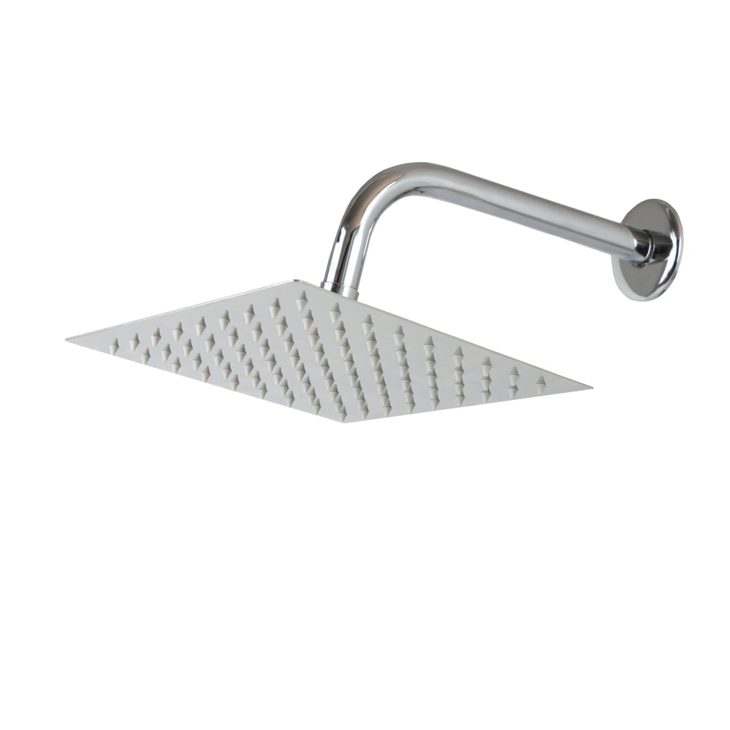 VANN - Flor de ducha cuadrada cromada