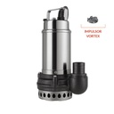 BOMBA SUMERGIBLE DE DRENAJE CLOACAL LEO MODELO LSW200X - 2 HP - VORTEX - 380V