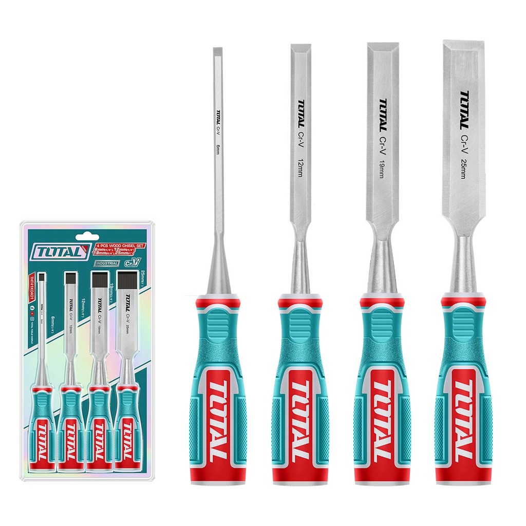 Set 4 Formones TOTAL THT41K0401