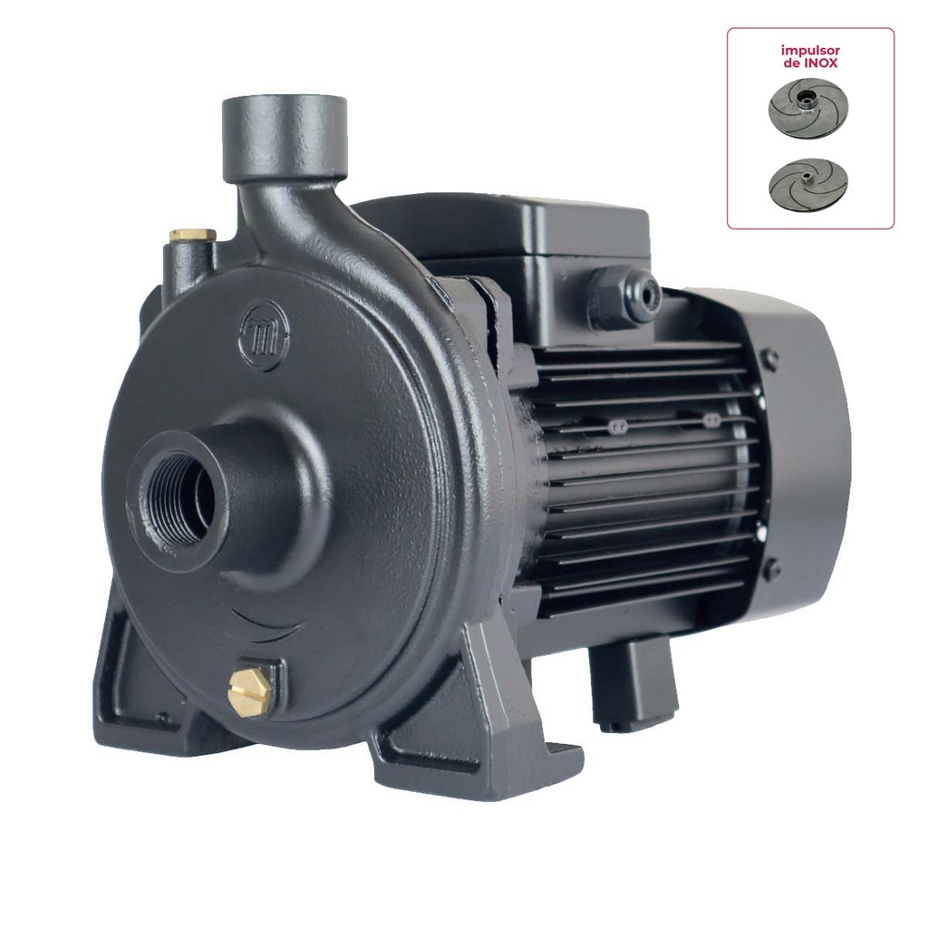 BOMBA CENTRIFUGA MOTORARG MODELO BC 4T - 1,5 HP - ELEVA 34 MTS - 380V