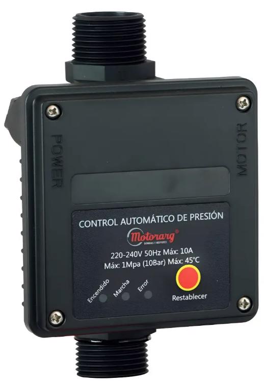CONTROLADOR AUTOMATICO DE LLENADO DE TANQUE INTELIGENTE MOTORARG MODELO HYDRO MATIC