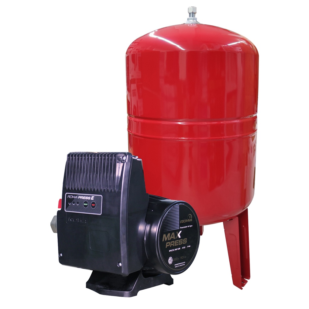 [0005-0760] BOMBA PRESURIZADORA ROWA MODELO PRESS 270 - 100L HASTA 20 CONSUMOS - TANQUE ELEVADO Y CISTERNA