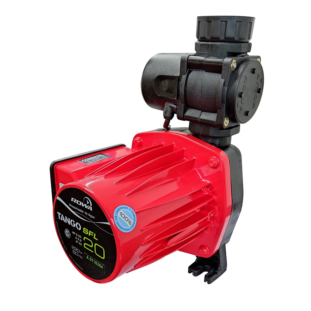[0006-0003] BOMBA PRESURIZADORA ROWA MODELO TANGO SFL 20 HASTA 4 CONSUMOS - TANQUE ELEVADO