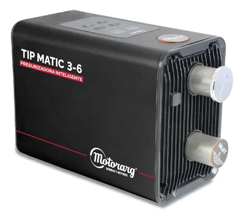 [A.TI.3.M003.M] BOMBA PRESURIZADORA MOTORARG VELOCIDAD VARIABLE MODELO TIP MATIC 3-6 HASTA 10 CONSUMOS - TANQUE ELEVADO Y CISTERNA