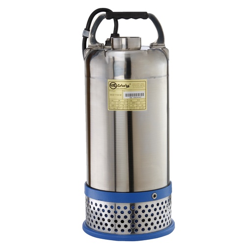 [G.DO.1.0015.T] BOMBA SUMERGIBLE DE DRENAJE MOTORARG MODELO DCO 1100 T - 1,5 HP - PARA AGUAS PLUVIALES - 380V